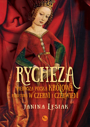 rycheza pierwsza polska krolowa miniatura w czerni i czerwieni b iext109854322